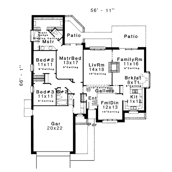 Main Floor Plan: 8-202