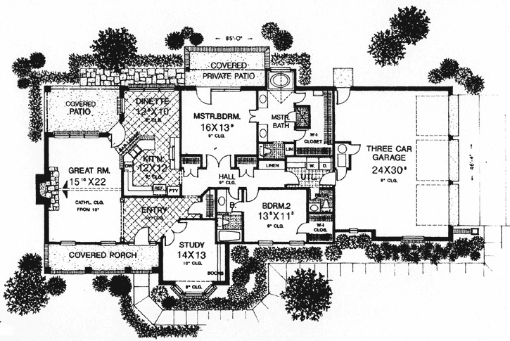 Main Floor Plan: 8-203