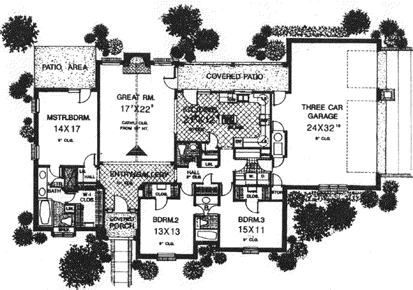 Main Floor Plan: 8-204
