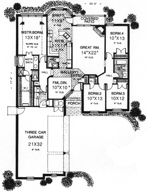 Main Floor Plan: 8-208