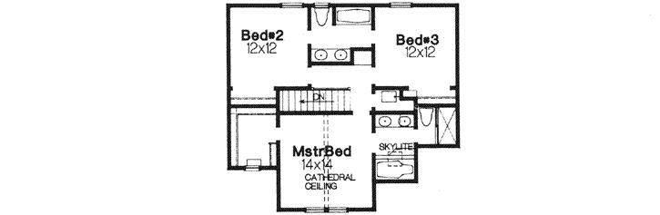 Upper/Second Floor Plan: 8-209