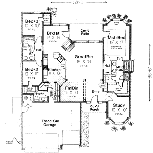 Main Floor Plan: 8-214