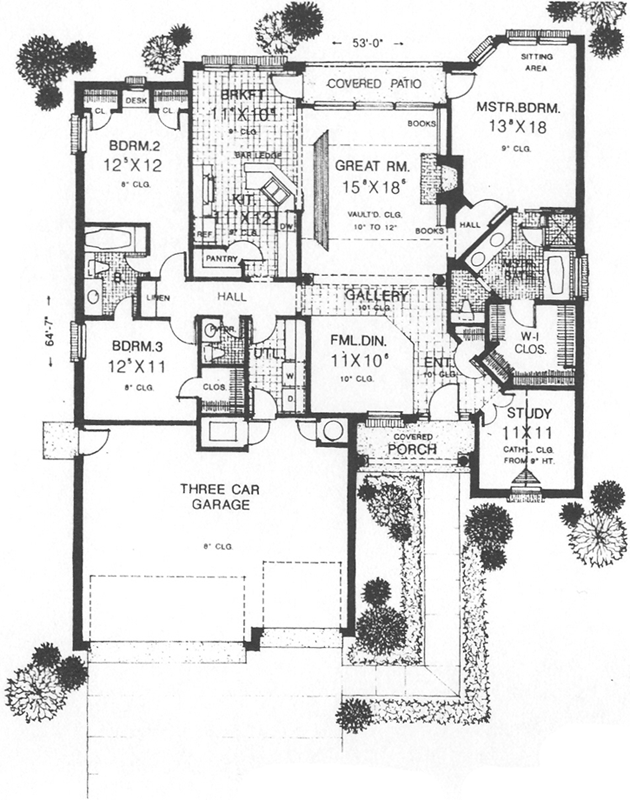 Main Floor Plan: 8-217