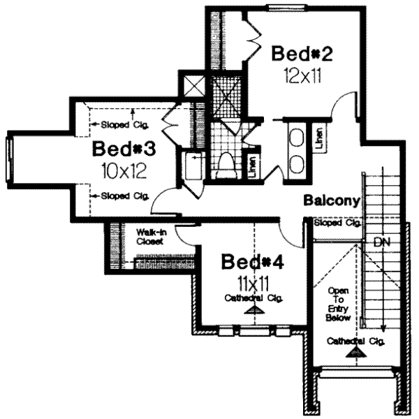 Upper/Second Floor Plan: 8-220