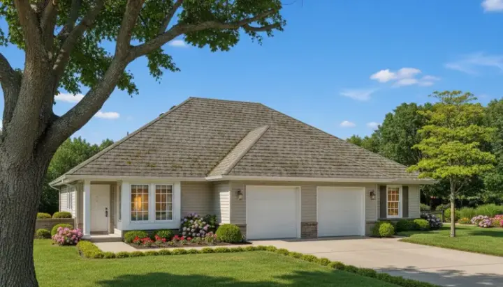 Traditional house plans 8-225 - front exterior, 2,063 sq ft, 4 bed, 4 bath house plans | Monster House Plans