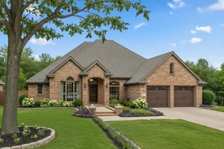 Traditional house plans 8-231 - front exterior, 2,081 sq ft, 4 bed, 3 bath house plans | Monster House Plans