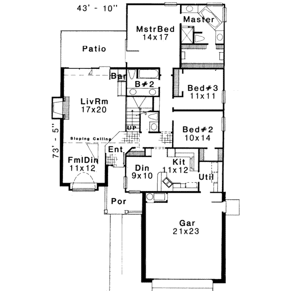 Main Floor Plan: 8-244