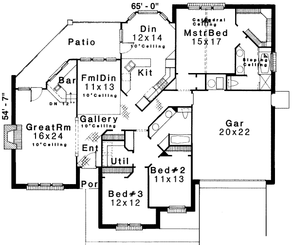 Main Floor Plan: 8-249