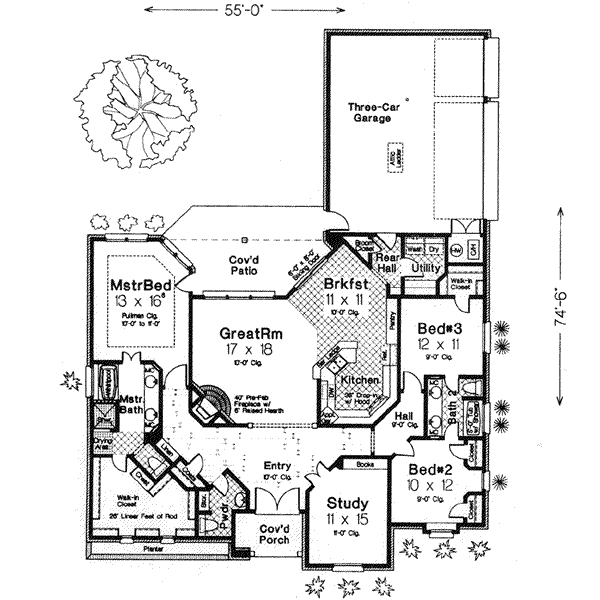 Main Floor Plan: 8-250