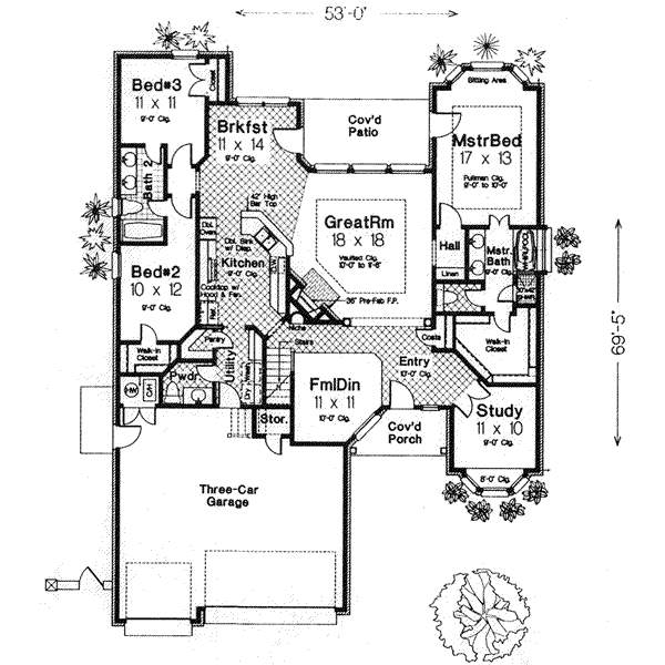 Main Floor Plan: 8-252
