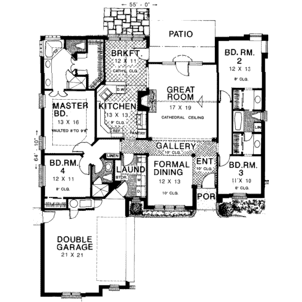 Main Floor Plan: 8-255