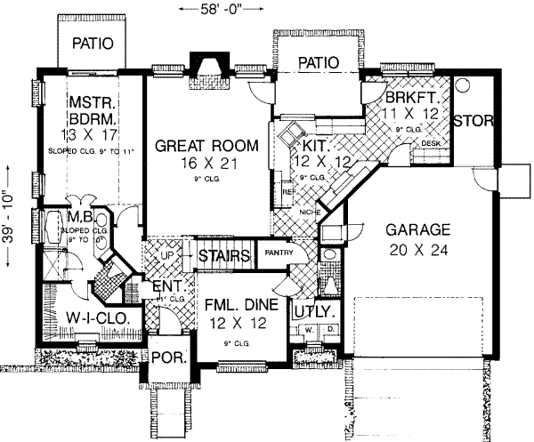 Main Floor Plan: 8-262