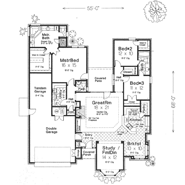 Main Floor Plan: 8-263