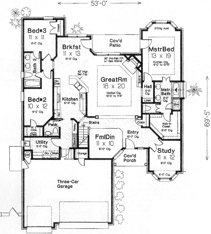 Main Floor Plan: 8-271