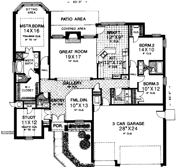 Main Floor Plan: 8-273