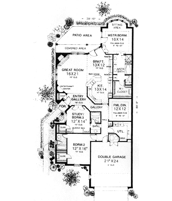 Main Floor Plan: 8-286