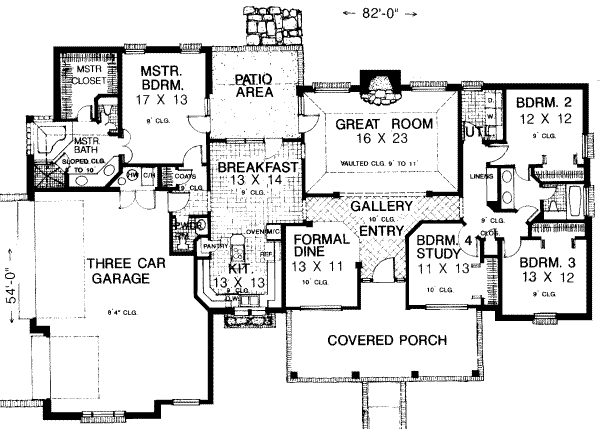 Main Floor Plan: 8-291