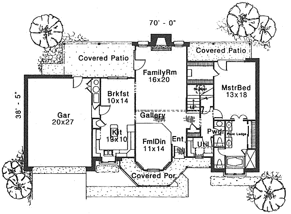 Main Floor Plan: 8-292