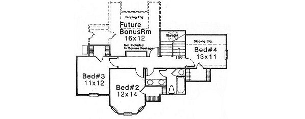 Upper/Second Floor Plan: 8-292
