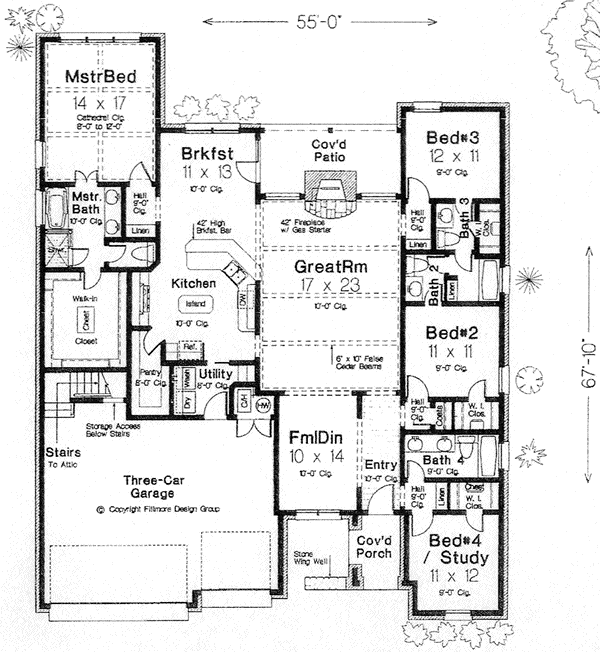 Main Floor Plan: 8-299