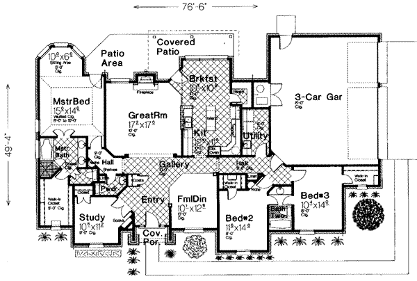 Main Floor Plan: 8-302