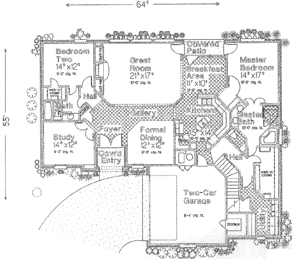 Main Floor Plan: 8-303