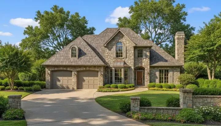 Traditional house plans 8-304 - front exterior, 2,314 sq ft, 4 bed, 3 bath house plans | Monster House Plans