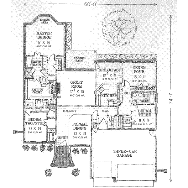 Main Floor Plan: 8-305