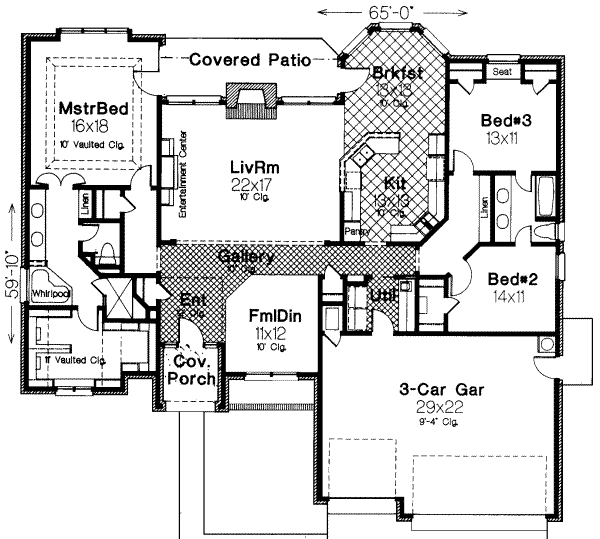 Main Floor Plan: 8-309