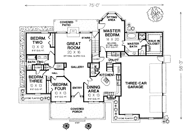 Main Floor Plan: 8-310