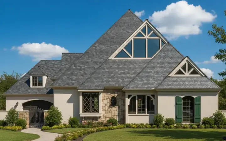 English Country house plans 8-312 - front exterior, 2,348 sq ft, 3 bed, 3 bath house plans | Monster House Plans