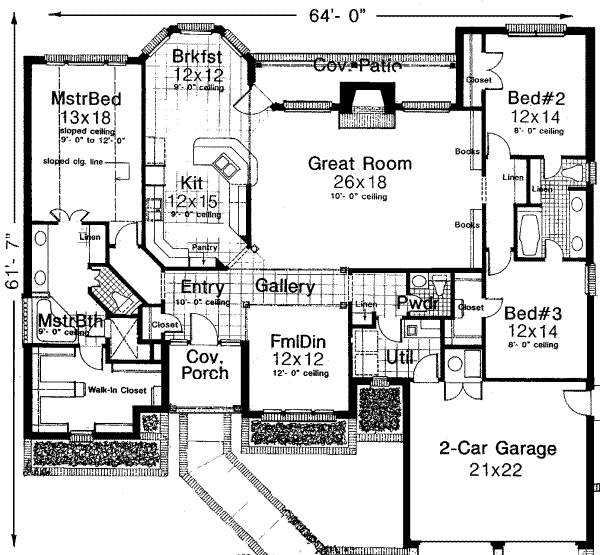 Main Floor Plan: 8-318