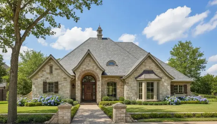 Traditional house plans 8-322 - front exterior, 2,360 sq ft, 4 bed, 2 bath house plans | Monster House Plans