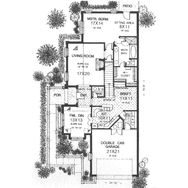 Main Floor Plan: 8-323