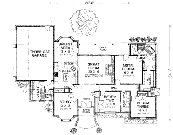 Main Floor Plan: 8-324