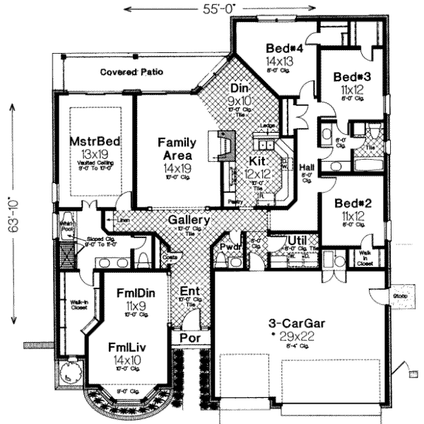 Main Floor Plan: 8-325