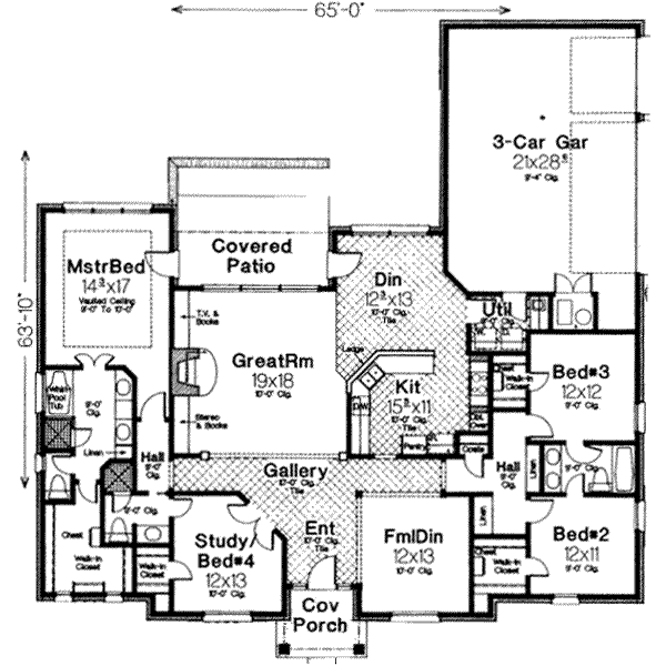 Main Floor Plan: 8-329
