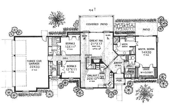 Main Floor Plan: 8-332