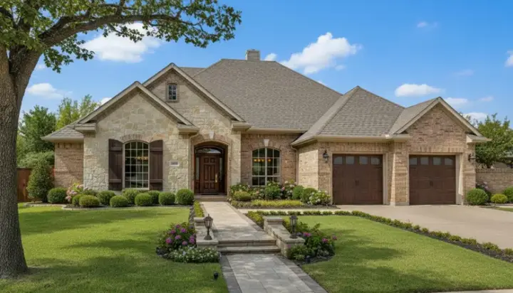 Traditional house plans 8-333 - front exterior, 2,400 sq ft, 4 bed, 2 bath house plans | Monster House Plans