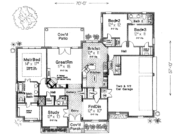 Main Floor Plan: 8-335