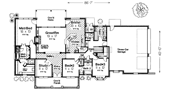 Main Floor Plan: 8-347