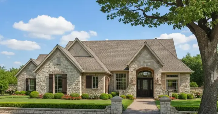 Traditional house plans 8-349 - front exterior, 2,463 sq ft, 4 bed, 3 bath house plans | Monster House Plans