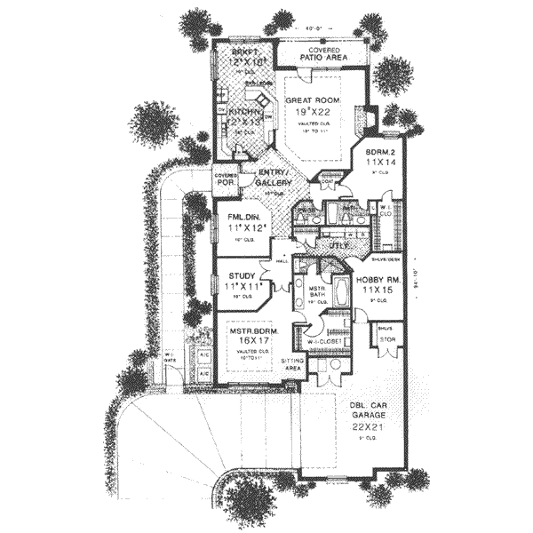 Main Floor Plan: 8-353