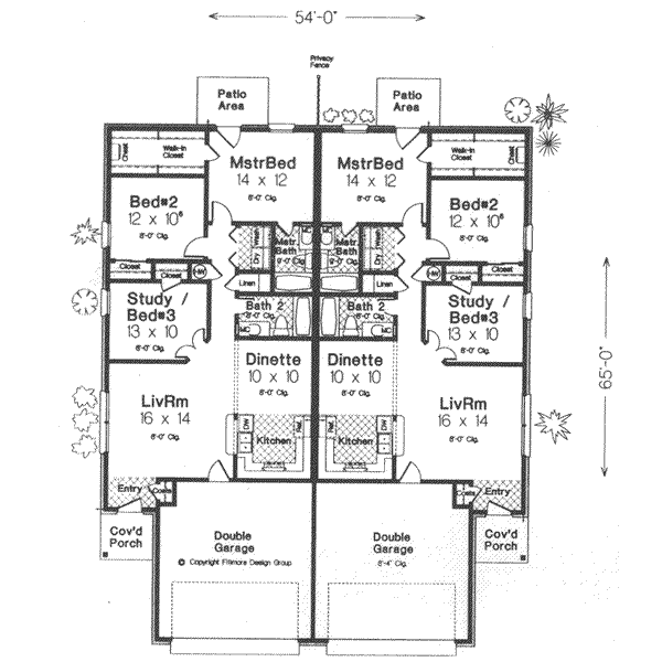 Main Floor Plan: 8-354