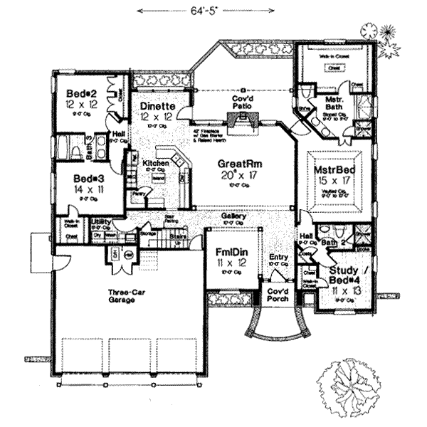 Main Floor Plan: 8-355