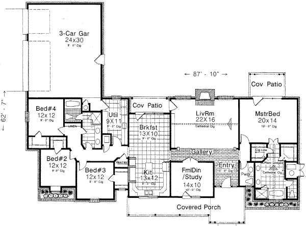 Main Floor Plan: 8-358