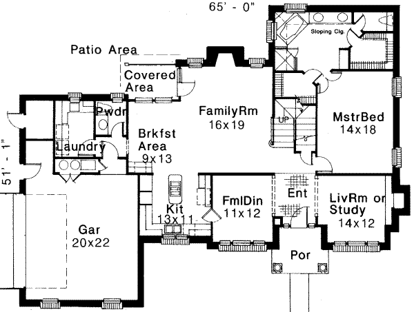 Main Floor Plan: 8-363