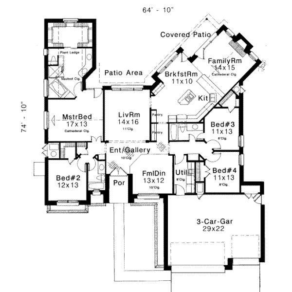 Main Floor Plan: 8-365