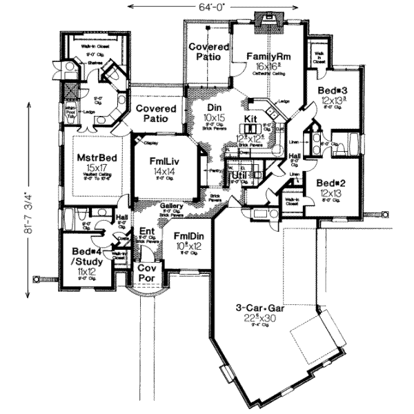 Main Floor Plan: 8-367