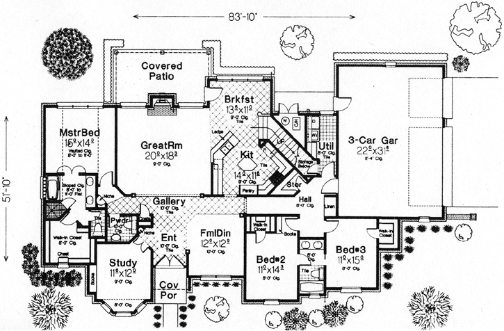 Main Floor Plan: 8-370